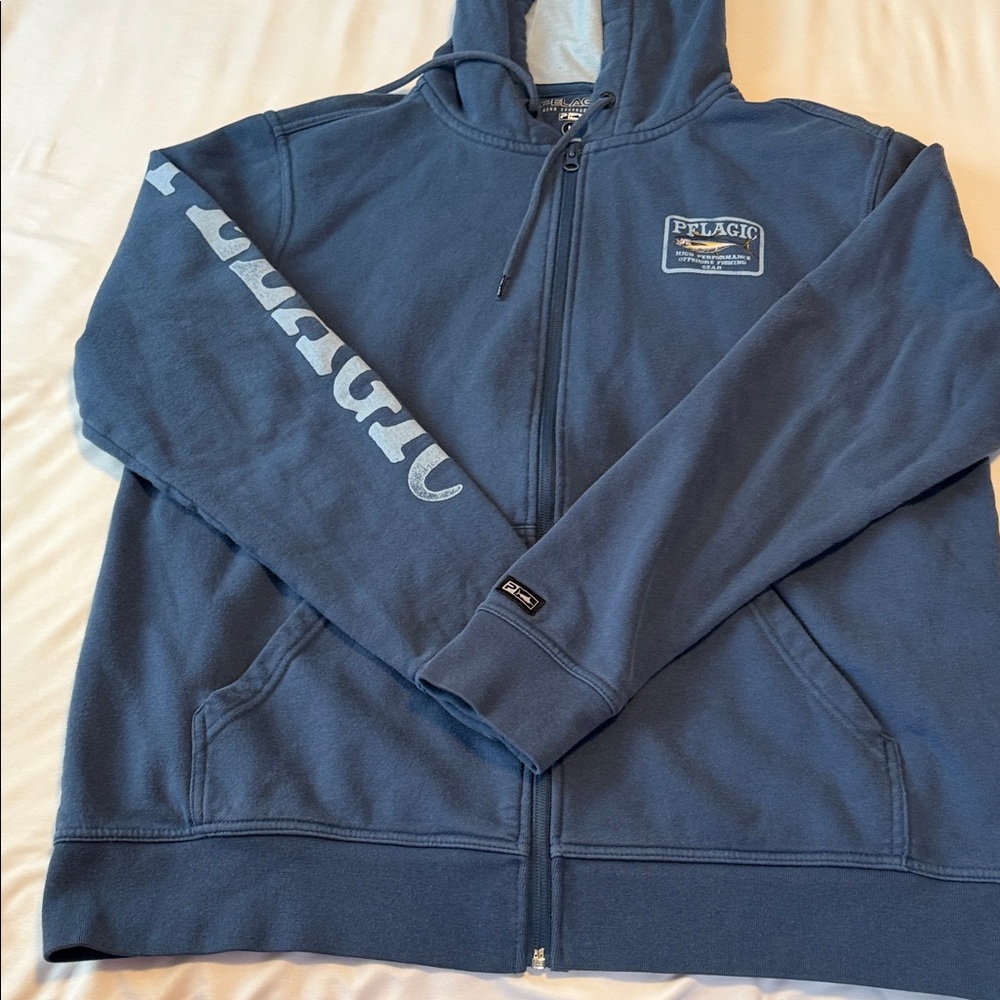 Pelagic High Performance Fishing Full-Zip Hoodie